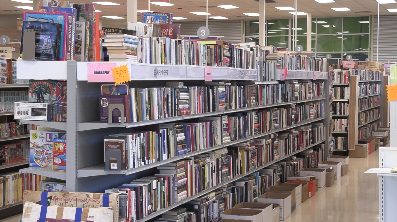 Thousands of books ready for annual AAUW Book Fair in Lima